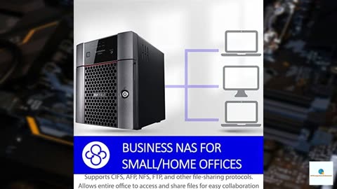 BUFFALO TeraStation Essentials 4-Bay Desktop NAS 32TB (4x8TB) with HDD Hard Drives Include