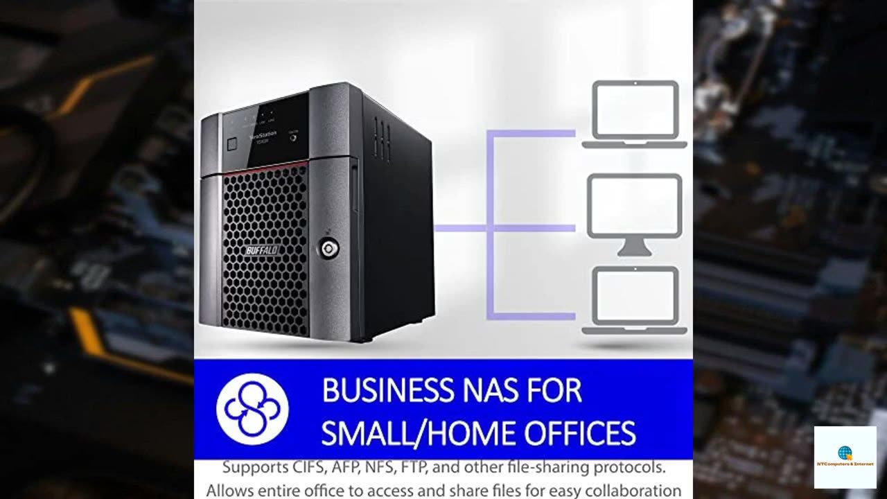 BUFFALO TeraStation Essentials 4-Bay Desktop NAS 32TB (4x8TB) with HDD Hard Drives Include
