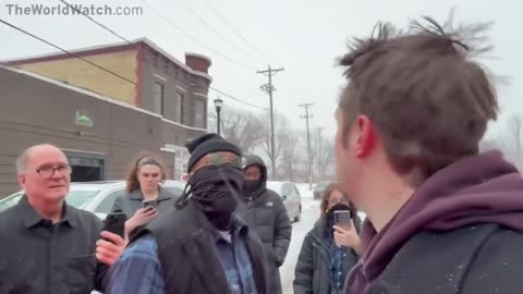 Somali thugs in Minneapolis just stole Nick Sortor ’s camera