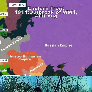 A WWI – German Empire & Austro-Hungarian Empire vs Russia, Serbia — Eastern Front 1914-1916 -31