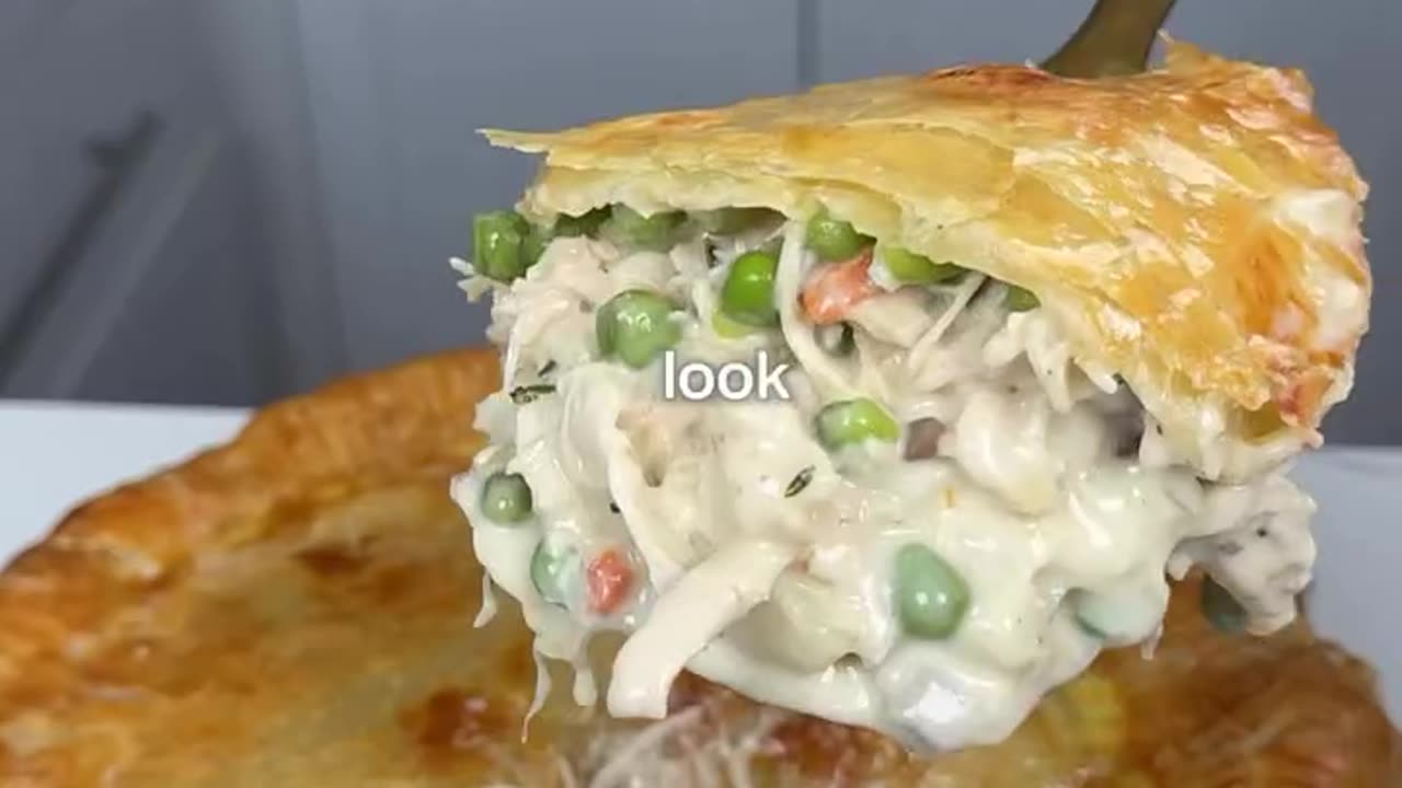 this flaky top creamy chicken pot pie is one of my favs for the coz It’s absolutely