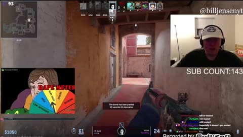 Bill Jensen twitch livestream 9/23/25