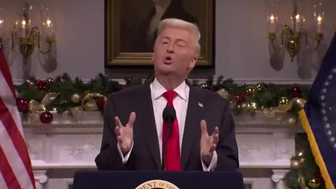 Trump Christmas Address Cold Open