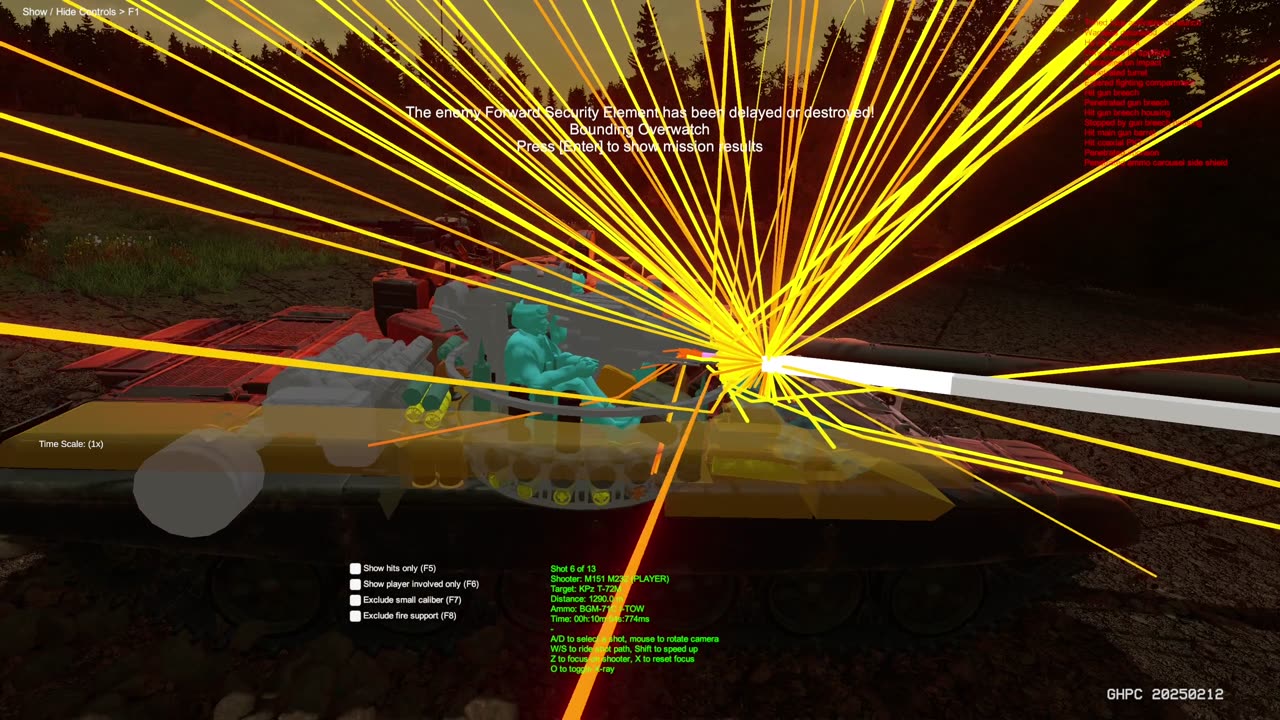 Gunner Heat PC Missions - Bounding Overwatch/TOW-2 Anti tank emplacement