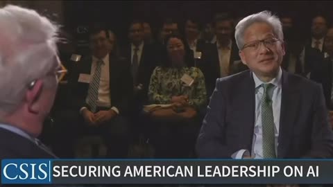 Nvidia CEO says Taiwan should be acknowledged for "the incredible effort" they are