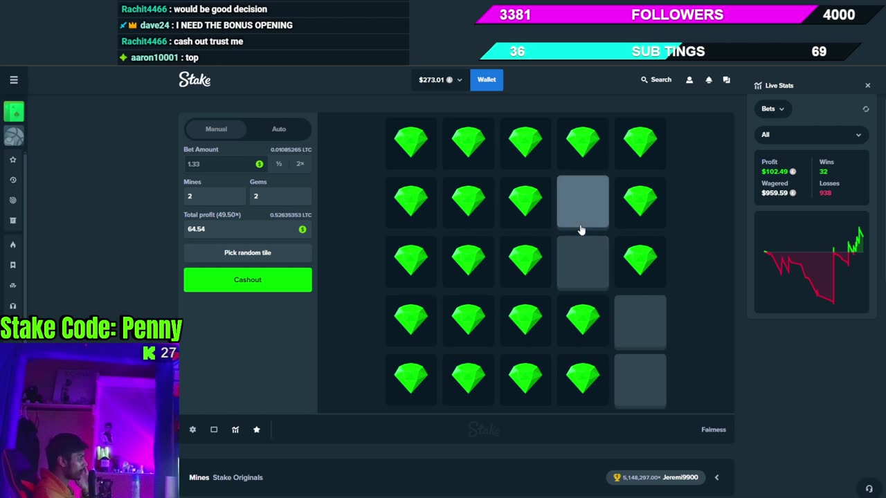 THIS CRAZY MULTI SAVED THE ENTIRE SESSION ON STAKE | LIVE