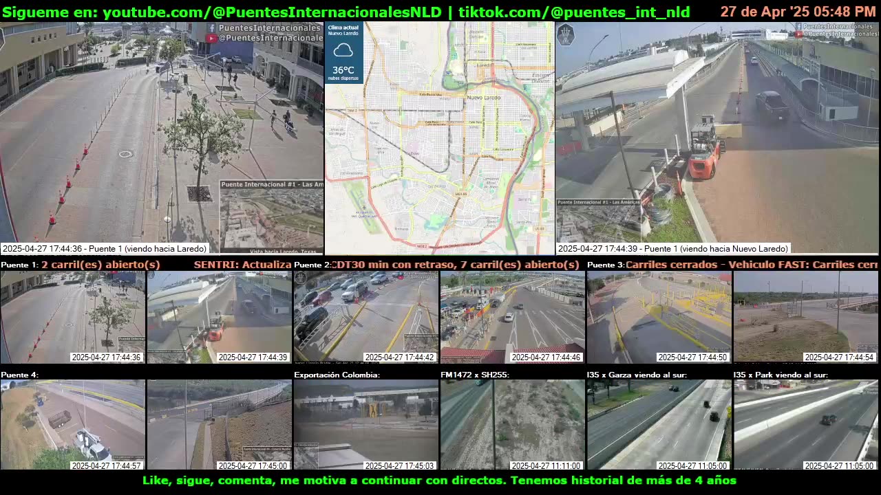 Puentes Internacionales NLD (Youtube / TikTok)