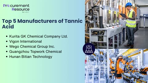 Tannic Acid Manufacturing Plant Project Report