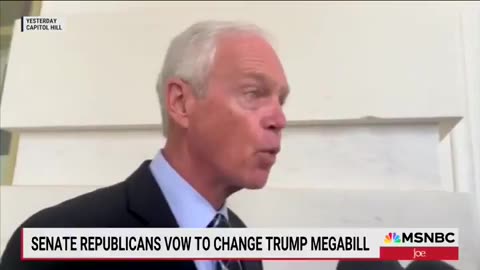 Ron Johnson says “no way” on Big Beautiful Bill