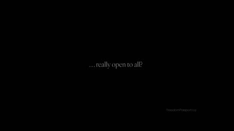 Are the borders of the Kingdom of Heaven really open to all?