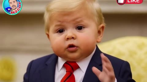 "Trump Derangement Syndrome Explained by Baby Trump 🤯👶"