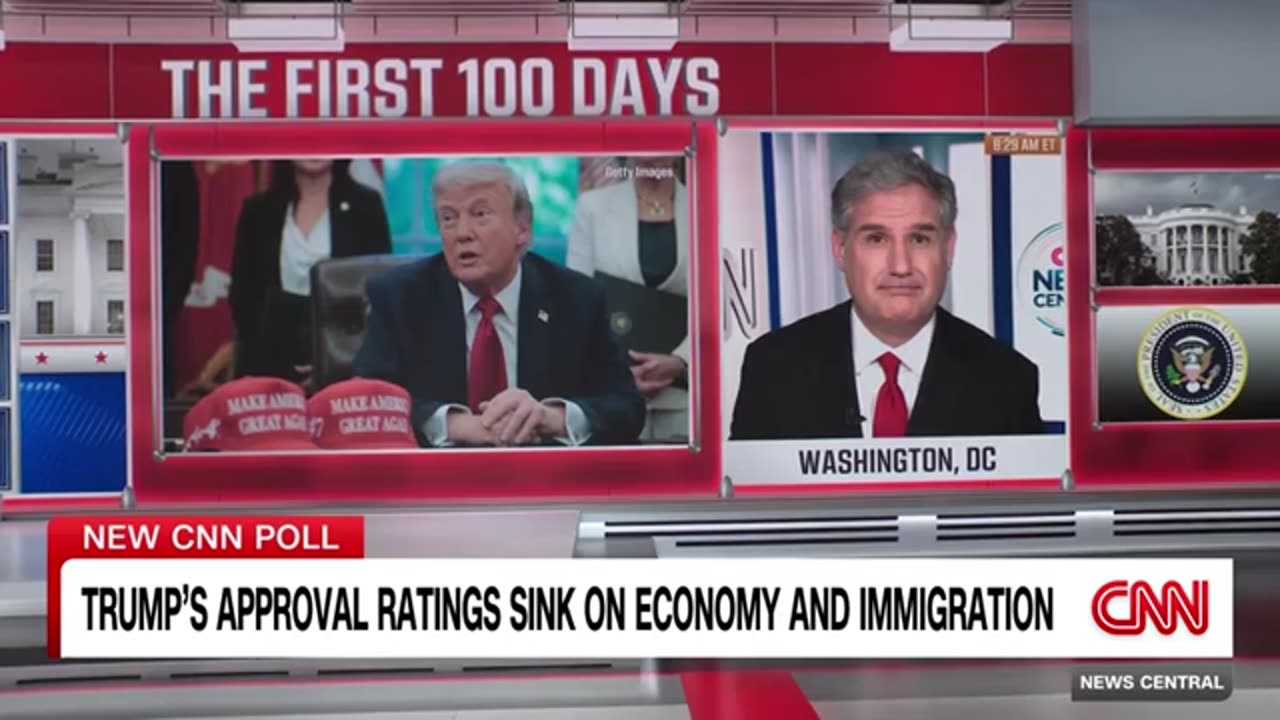 'That's horrific. That's historically awful': CNN's Harry Enten on Trump's approval ratings slide