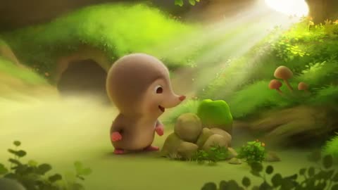 Little margo and frogi