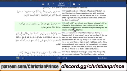 Christian prince Obviously this is Muhammad miracle