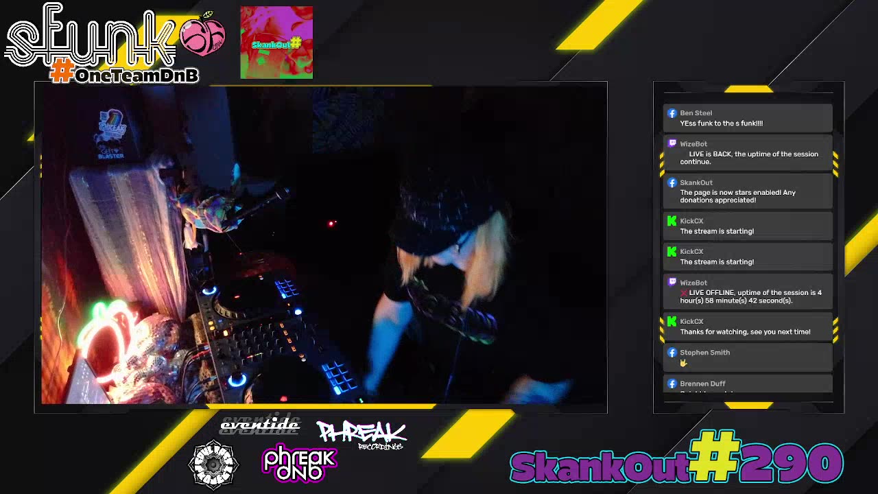 SkankOut#290 is live! linktr.ee/skankout for all live links!