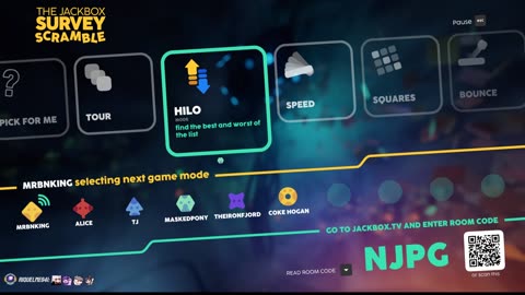 Jackbox Game Night Sunday [ Party Packs 1-11, Naughty, Rifftrax, & More] {12/7/25} [18+]