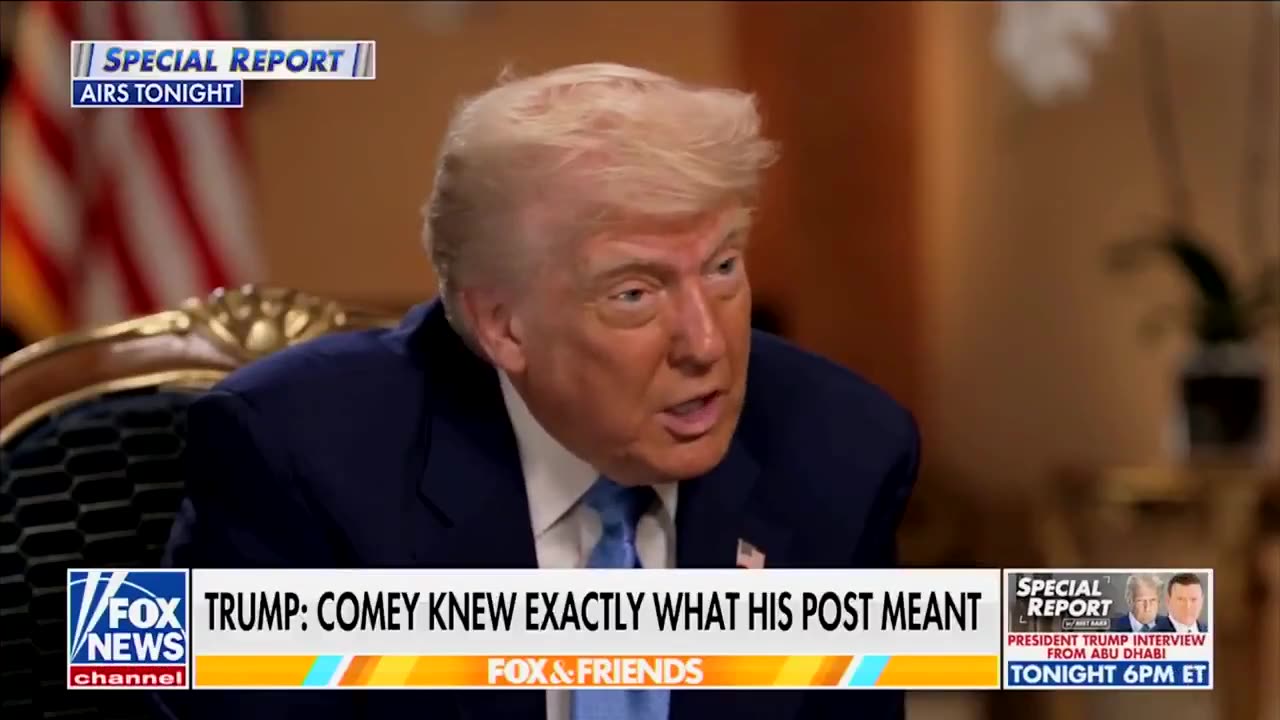 President Trump Sounds Off After James Comey Calls for His Assassination