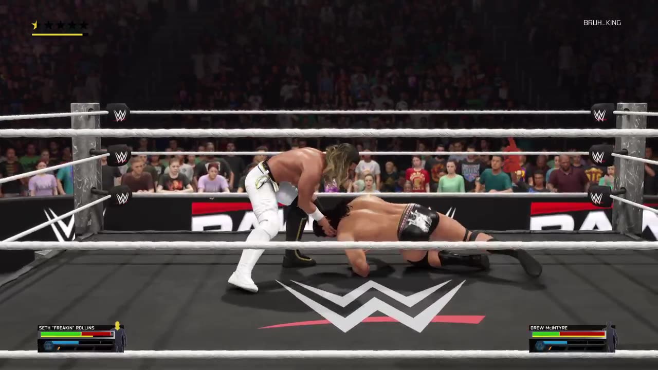 Seth Rollins vs Drew McIntire