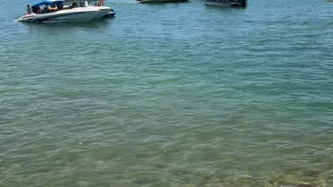 Racing Boat Somersaults Through Air