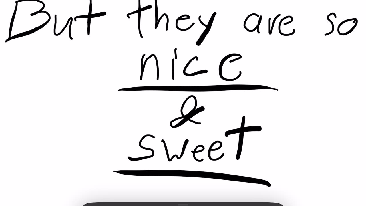 But they are sooo noce