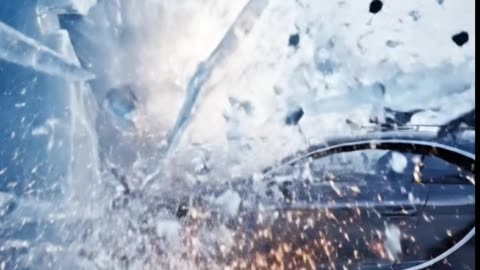 Bugatti Ice Crash ❄️ Ultra-Realistic 3D Racing Game Cinematic | Crush Velocity