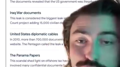 Ian Carroll ~ WikiLeaks | Leak and Lies And Cia operations