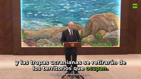 Putin explica cuándo terminarán los combates en Ucrania