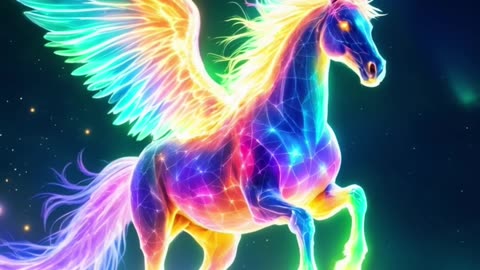 Mythical Creatures + Universe (Dragon, Pegasus, Unicorn, Griffin) (2160p60)
