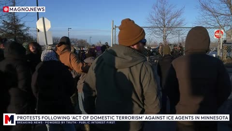 🚨 Protest following 'Act of Domestic Terrorism' against ICE Agents In Minneapolis, Minnesota [LIVE]