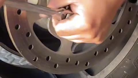 New rear brake