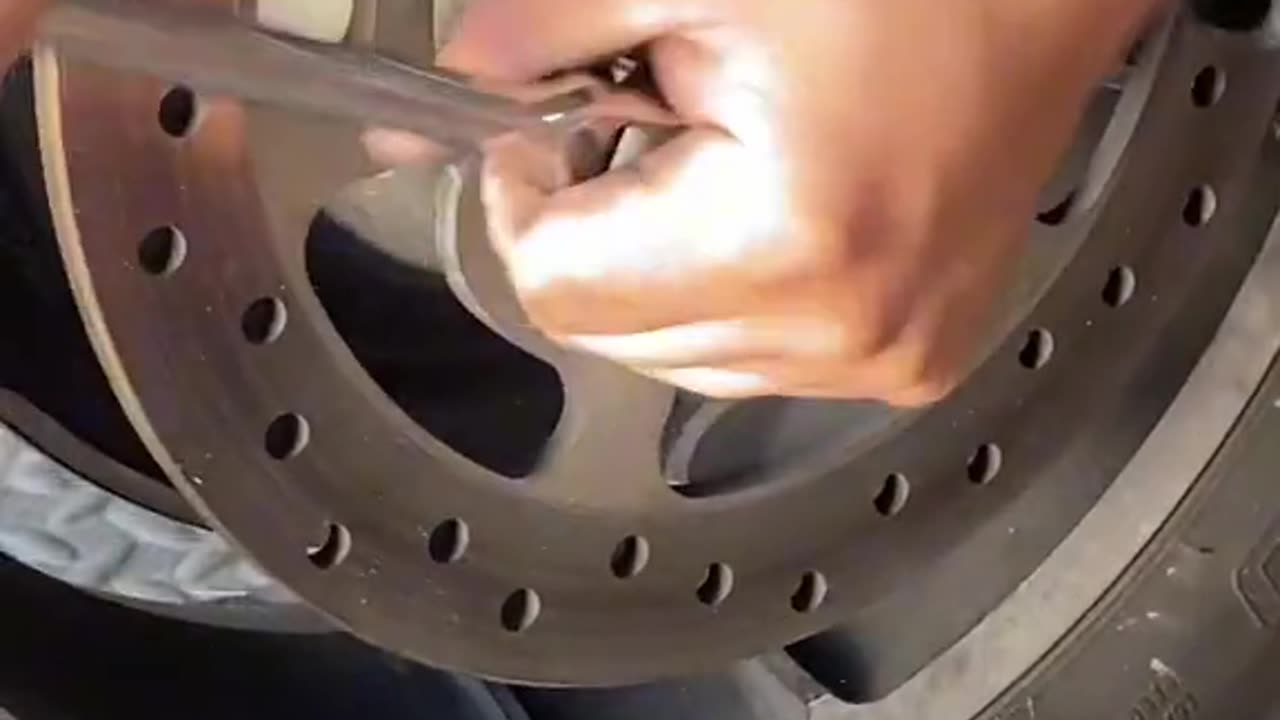 New rear brake