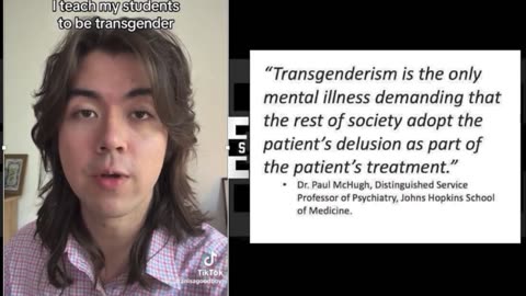 TEACHER’S PLAN TO TURN ALL HIS STUDENTS INTO TRANSGENDERS