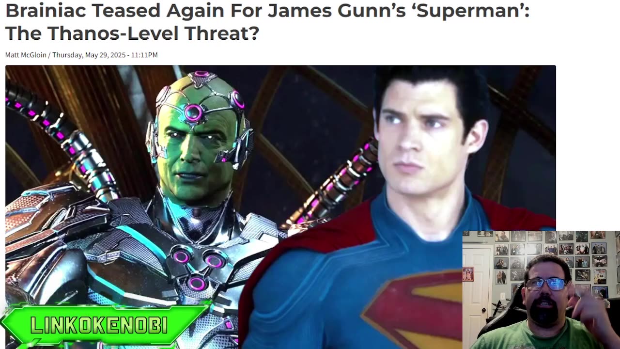 Brainiac Rumored To Appear In Superman Movie