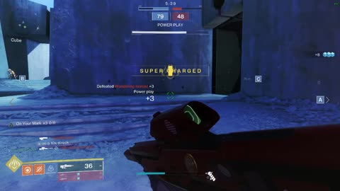 Destiny 2, i shouldnt of been able to snipe that guy but, thanks bungie
