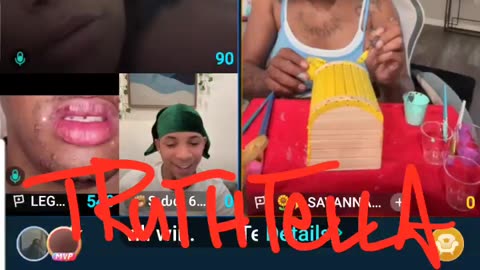 ASHLEY CHINARED TEAM PK W/ SAVANNA & GUCCI THEN SHE READS HER REPORTS TO MESSY CALLER JOB & MORE