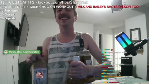 He said he'd pour those bottles out (Sharpfart)