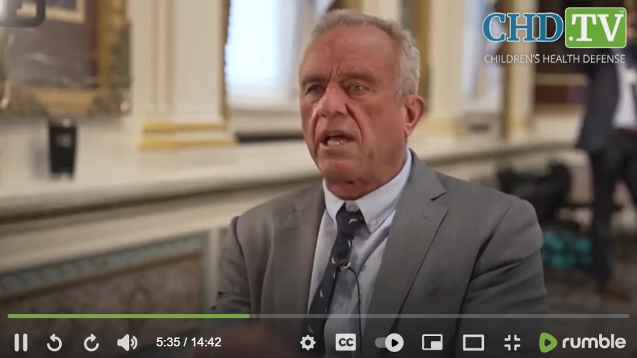 White House Interview With Robert F Kennedy Jr