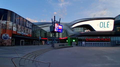 ICE DISTRICT EDMONTON ALBERTA CANADA