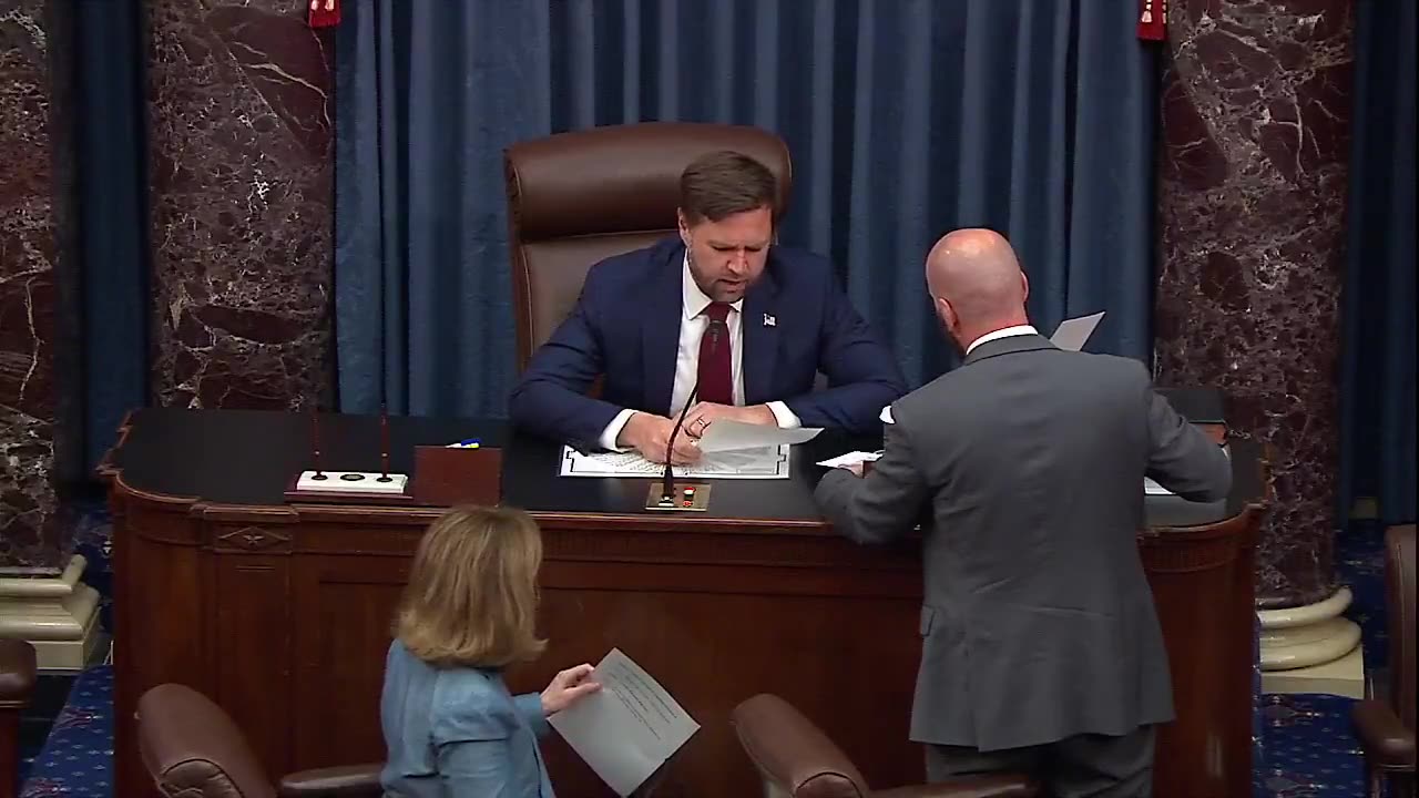 JD Vance Casts Tie Breaking Vote in Senate to Advance $9B in DOGE Cuts for NPR, PBS, and USAID 7.15.25