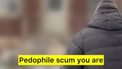 Pedo hunters at a pedophile doorsteps