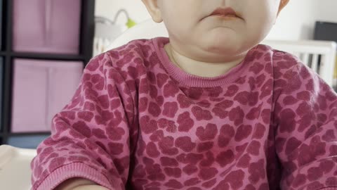 Baby Kayla Eats Dinner — Messy & Adorable Mealtime Clip 🍽️