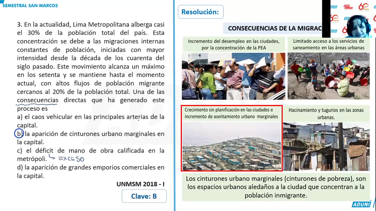 SEMESTRAL ADUNI 2023 | Semana 19 | Geografía | Biología | Química