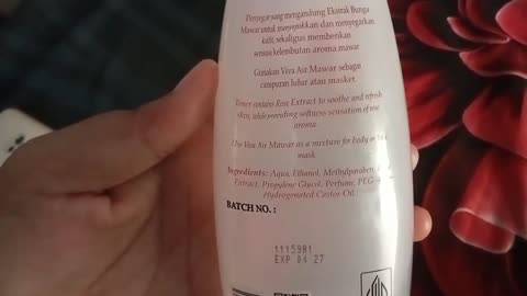 Product Review! Viva Rose Water