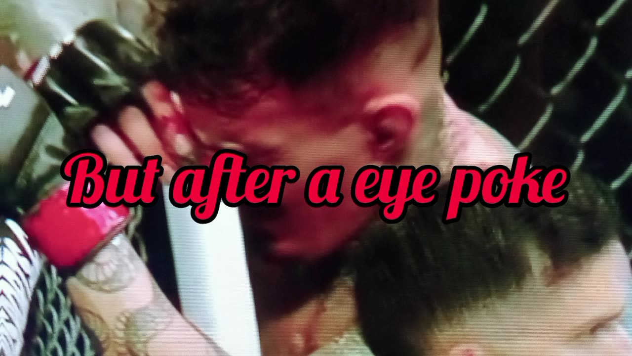 Gane vs aspinall ends in unfortunate fashion