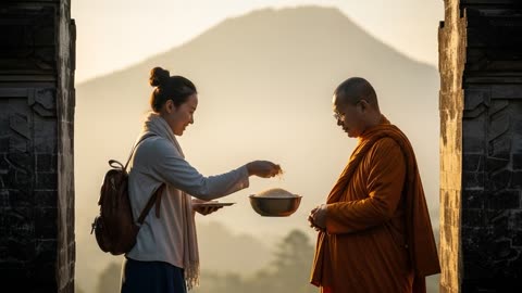 The Monk, The Dog, and the Gift of Giving