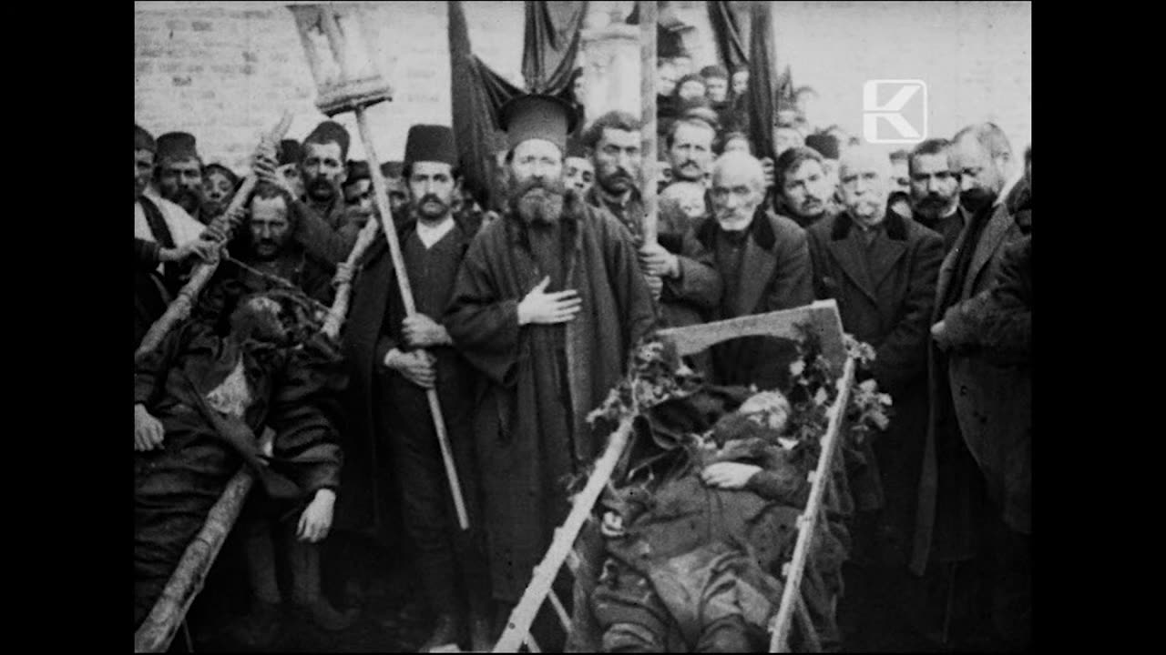 Othodox Christians in the Balkans in Late Ottoman Period (Real Archive Footage)