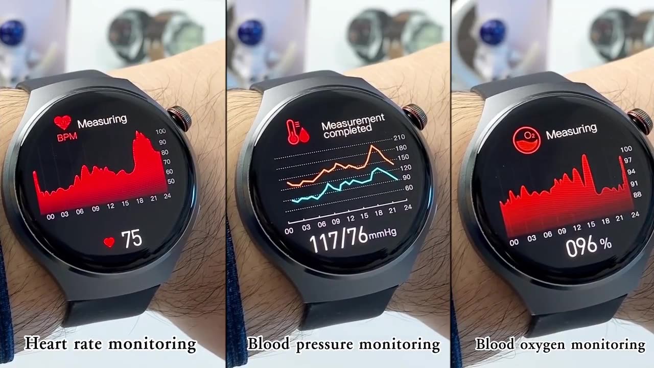 New 4 Pro Smart Watch Men IP68 NFC GPS Tracker HD Screen Heart Rate Bluetooth Call