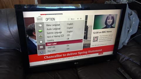 Look at an old banner LG 37LG3000 LCD TV 37 inch which won't get Freeview channels HDMI is great