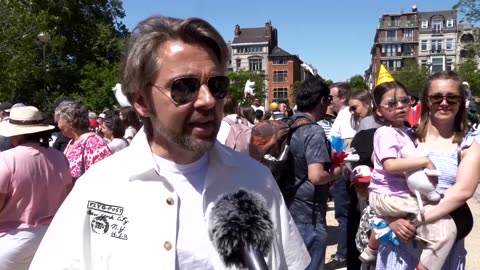 'Moomin' characters celebrate 80th anniversary in Brussels