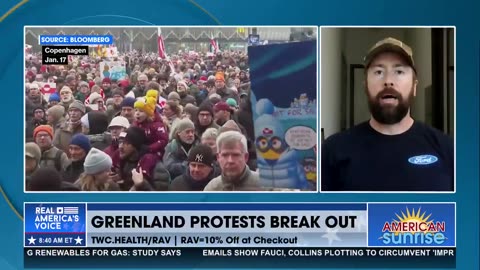 “MASS PROTESTS” IN GREENLAND—OR MEDIA SPIN?